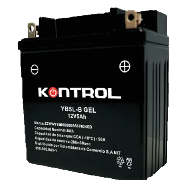 Bateria YB5L-B GEL KONTROL Rp